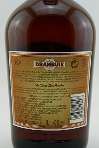 Drambuie 40% 1 lt. - Prince Charles Edward Stuart's Likör Drambuie 40% 1 lt. - Prince Charles Edward Stuart's Likör von Drambuie