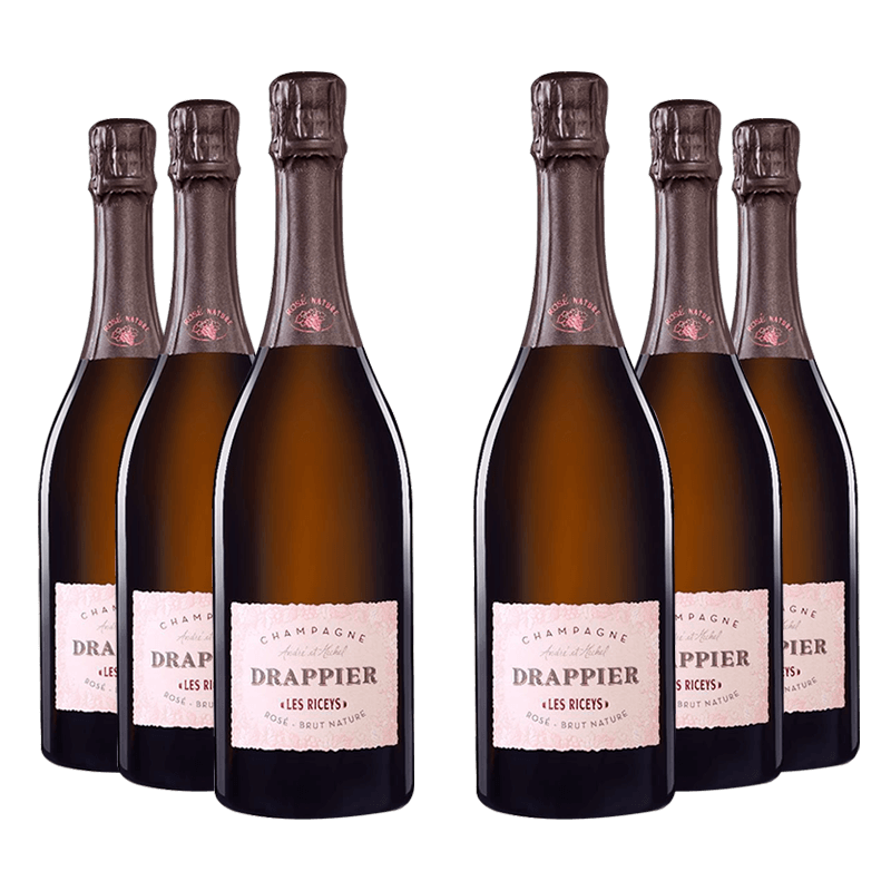 Drappier : Brut Nature Rosé "Les Riceys" Drappier : Brut Nature Rosé "Les Riceys" von Drappier