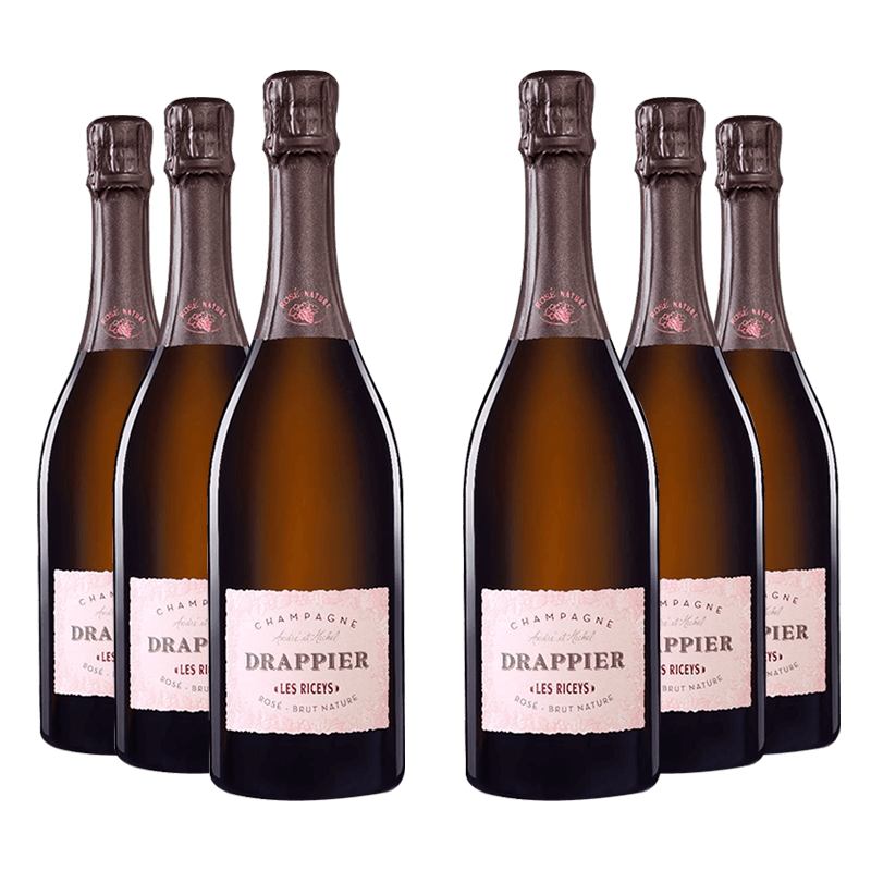 Drappier : Brut Nature Rosé "Les Riceys" von Drappier