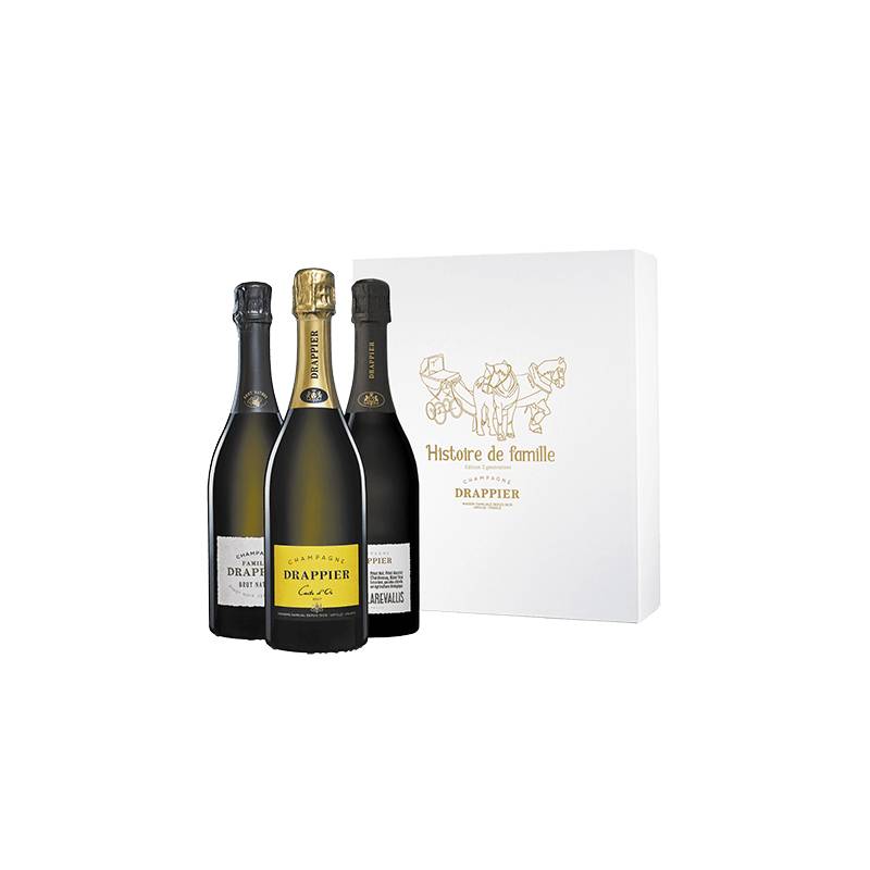 Drappier : Coffret Histoire de Famille von Drappier
