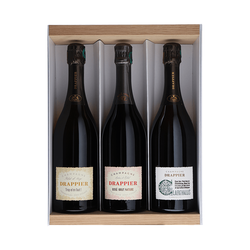 Drappier : Coffret Trio Nature Drappier : Coffret Trio Nature von Drappier