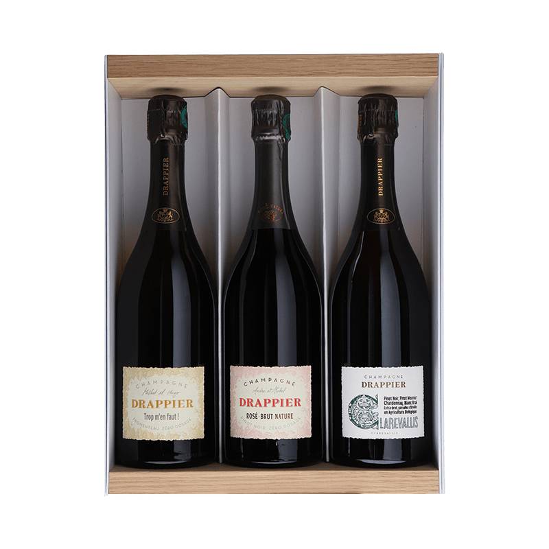 Drappier : Coffret Trio Nature von Drappier