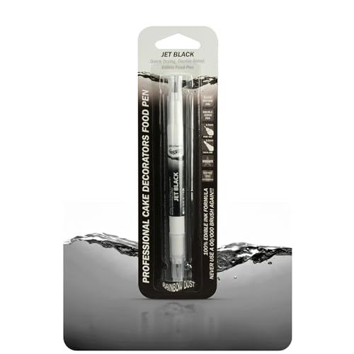 Dreamair ein Speziellen Stift um Kuchen zu Dekorieren, Pechschwarz, mit 2 Schreibfedern, essbar Dreamair ein Speziellen Stift um Kuchen zu Dekorieren, Pechschwarz, mit 2 Schreibfedern, essbar von Dreamair
