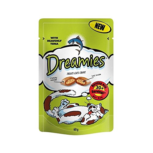 Dreamies Katzen-Leckerli mit der Türkei (60 g) - Packung mit 2 von Dreamies