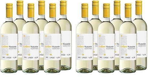 Gelber Muskateller"Drei Junge Wilde"QUW Burgenland Weißwein Burgenland trocken (6 x 0.75l) (Packung mit 2) von Drei junge Wilde