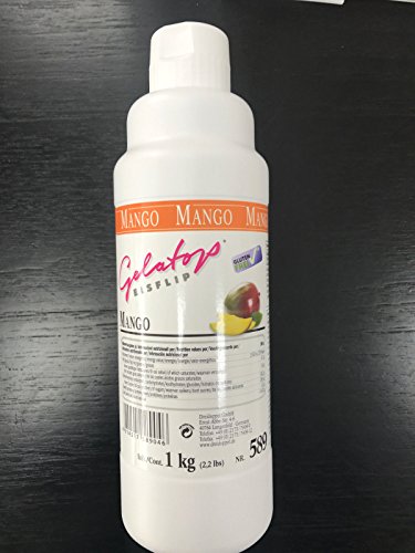 NEU Dessertsoße Eissoße Topping-Sauce Mango - 1Kg *Gluten Frei Dessertsoße Desssertsoße von Dreidoppel