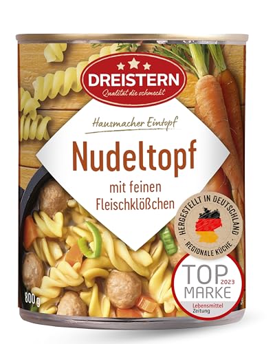 Dreistern Nudeleintopf mit Fleischklößchen, 800 g von DREISTERN