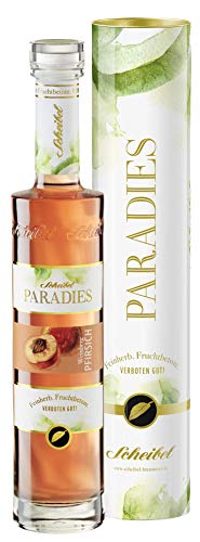 Scheibel Paradies | Weinberg-Pfirsich | Premium-Likör | 0,35l. in attraktiver Tube von Drexler