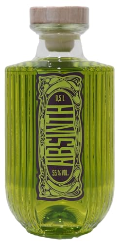 Absinth 55% | Von der Destillerie Heinz Eggert aus der Lüneburger Heide | 0,5 l. Flasche von Drexler