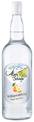 Alpenschnaps Williamsbirne | Milde Spirirtuose | 1l. Flasche von Drexler