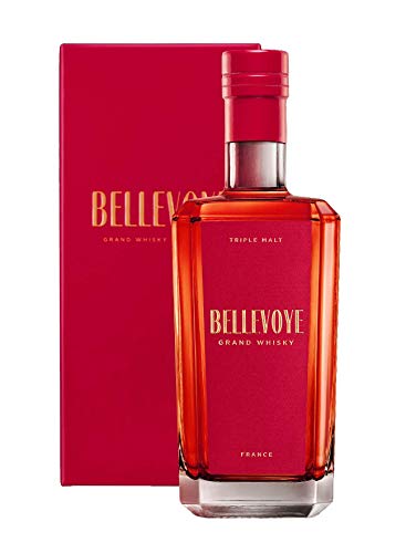Bellevoye Red - Triple Malt Whisky aus Frankreich 0,7l. in Box von Bellevoye