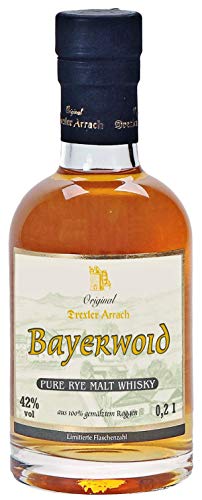 Drexler Bayerwoid | Pure Rye Malt Whisky | Destilliert 08/2016 - Abgefüllt 05/2024 | 0,2 l. Flasche von Drexler