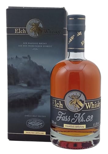 Elch Whisky | Fass Nr.83 | Single Cask Abfüllung | 500 ml. Flasche in hochwertiger Geschenk-Box Elch Whisky | Fass Nr.83 | Single Cask Abfüllung | 500 ml. Flasche in hochwertiger Geschenk-Box von Drexler