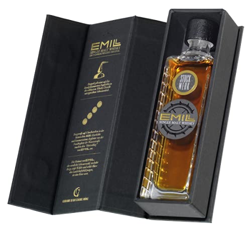 Emill Stockwerk | German Single Malt Whisky | 5cl. Miniatur in hochwertiger Geschenkverpackung von Drexler