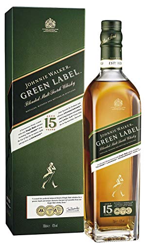Johnnie Walker Green Label 15 Jahre, Blendet Whisky, 0,7l. Johnnie Walker Green Label 15 Jahre, Blendet Whisky, 0,7l. von Drexler