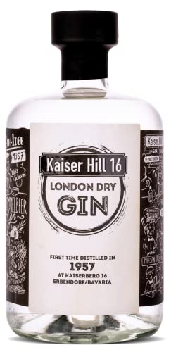 Kaiser Hill 16 - London Dry Gin - Bavarina Gin - 0,7 l. Flasche von Drexler