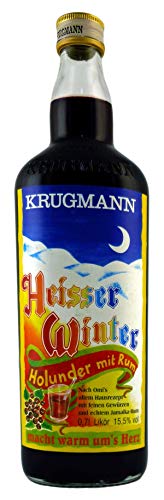 Krugmann Heisser Winter - Holunder mit Rum - 0,7l. von Drexler