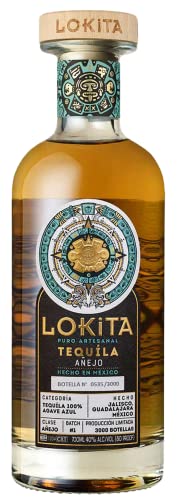 Lokita Tequila Anejo | Premium Tequila aus Mexico | 0,7 l. Flasche Lokita Tequila Anejo | Premium Tequila aus Mexico | 0,7 l. Flasche von Drexler