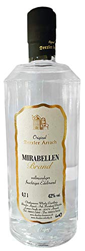 Mirabellen Brand, Original Drexler Arrach, Obstbrand aus dem Bayerischen Wald, 0,7l. von Drexler