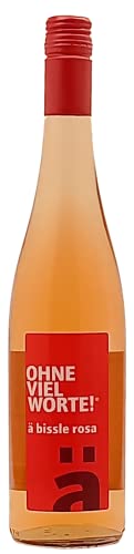Ohne viel Worte, ä bissle rosa, Frankenwein, 0,75l. Ohne viel Worte, ä bissle rosa, Frankenwein, 0,75l. von Drexler