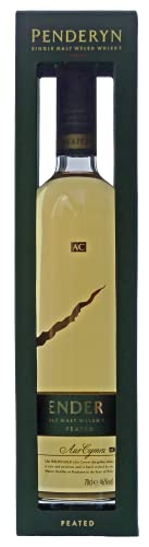 Penderyn Peated | Aur Cymru-Serie (Walisisches Gold) | ältere Variante | 0,7l. Flasche in offener Geschenkbox von Drexler
