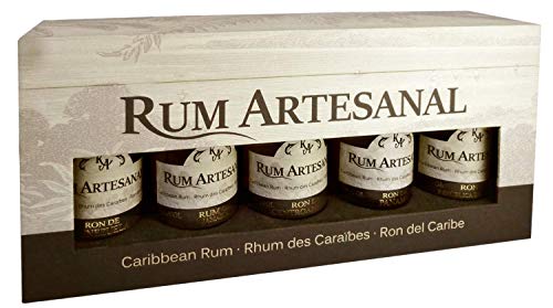 RA Rum Artesanal Karibische Rums in einer Box | 5 x 0,2l. von Drexler