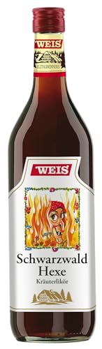 Schwarzwald-Hexe | Schwarzwälder Kräuterlikör | 1l. Flasche von Drexler