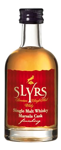 Slyrs Bavarian Single Malt Whisky | Marsala Cask Finishing | 5 cl. Miniatur von Drexler