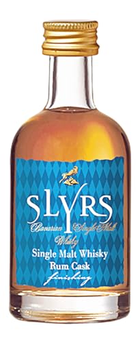 Slyrs Bavarian Single Malt Whisky | Rum Cask Finishing | 5 cl. Miniatur von Drexler
