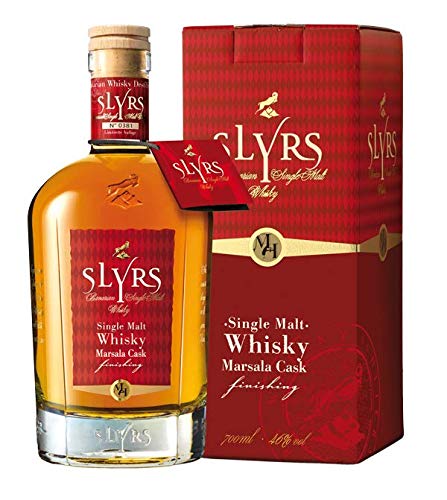 Slyrs Bavarian Whisky - Marsala Cask Finishing - 0,7l. in Einzel-Geschenkverpackung von Drexler