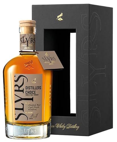 Slyrs Distillers Choice | Maibock Beer Cask Finish | Limited Edition | 0,7l. Flasche in Box von Drexler