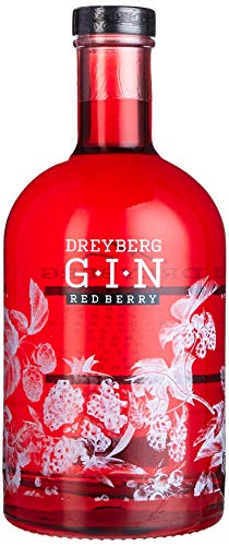 Dreyberg | Red Berry Gin | 700 ml | Klassische Gin Botanicals & rote Beeren | Handgelesene Kräuter & Früchte aus eigenem Anbau | Fruchtig von Dreyberg