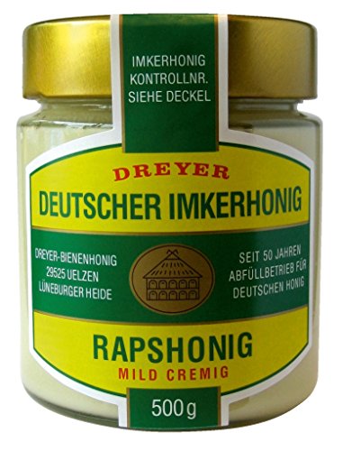 Dreyer - Echter Deutscher Rapshonig - 500g Dreyer - Echter Deutscher Rapshonig - 500g von Dreyer-Bienenhonig GmbH 29525