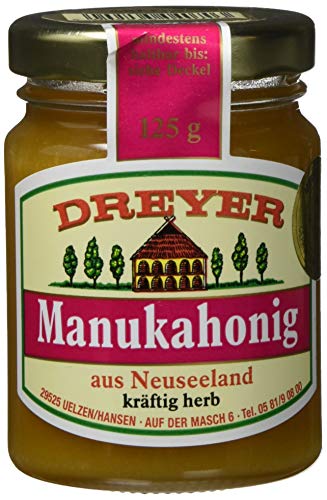 Dreyer Manukahonig, MGO 300+, 1er Pack (1 x 125 g), 407 von DREYER