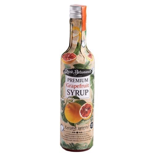 Drink Botanicals Ireland - Premium Grapefruits Sirup aus dem Saft und Fruchtfleisch von Grapefruits (Glasflasche) von Drink Botanicals Ireland