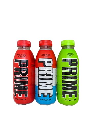 DRINK PRIME Prime Hydration Sportdrink 500ml 3er PROBIERPAKET) von Drink Prime
