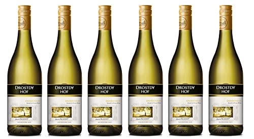 6x 0,75l - 2023er - Drostdy-Hof - Chardonnay - Western Cape W.O. - Südafrika - Weißwein trocken 6x 0,75l - 2023er - Drostdy-Hof - Chardonnay - Western Cape W.O. - Südafrika - Weißwein trocken von Drostdy-Hof