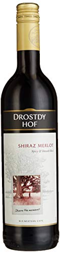 Drostdy Hof Shiraz Merlot Südafrika Wein trocken (6 x 0.75 l) von Drostdy-Hof