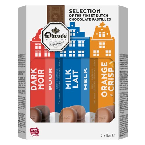 Droste - Schokoladenpastillen Geschenkpackung - 24x 3 Pack von Droste