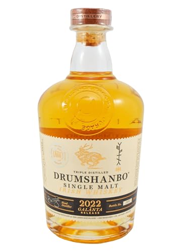 Drumshanbo Single Malt Irish Whiskey GALÁNTA Release 2022 46% Vol. 0,7l in Geschenkbox von Drumshanbo