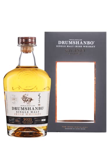 Drumshanbo Single Malt Irish Whiskey GALÁNTA Release 2022 46% Vol. 0,7l in Geschenkbox von Drumshanbo