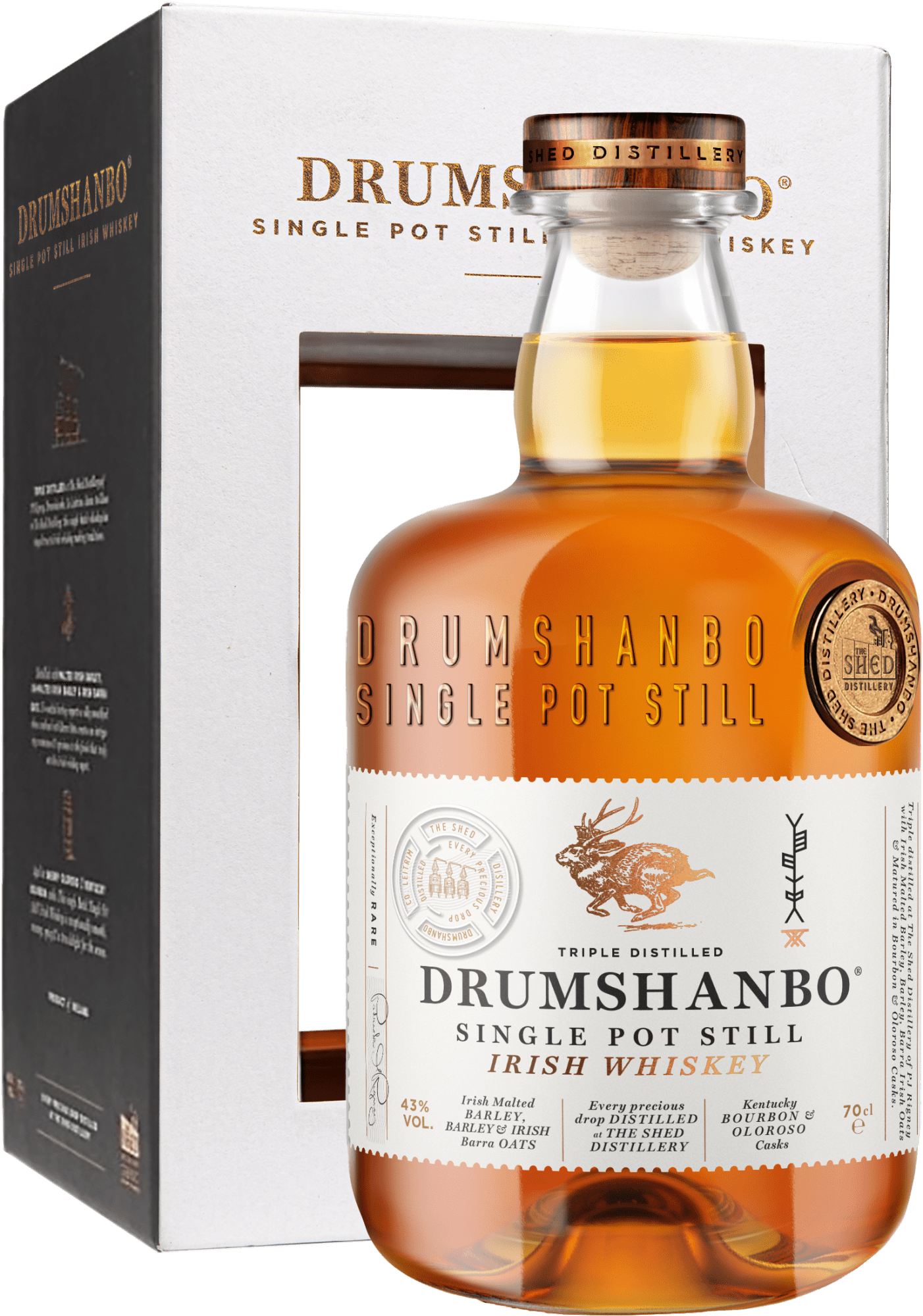 Drumshanbo Single Pot Still Irish Whiskey - 0,7l Drumshanbo Single Pot Still Irish Whiskey - 0,7l