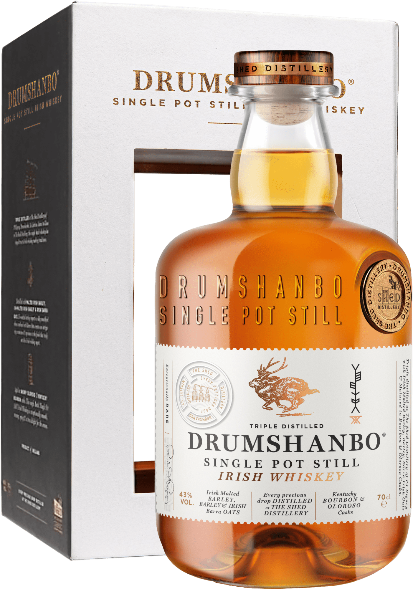 Drumshanbo Single Pot Still Irish Whiskey - 0,7l von Drumshanbo