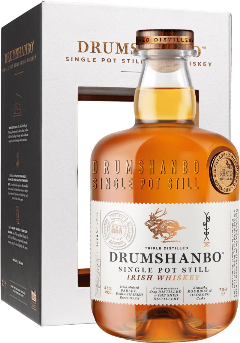 Drumshanbo Single Pot Still Irish Whiskey - 0,7l
