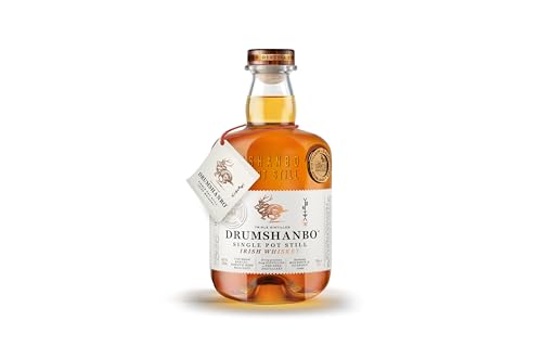 Drumshanbo Single Pot Still Whiskey 43% vol. (1 x 0,7l) – Würziger Irish Whiskey in Geschenkpackung – Lagerung in Bourbon- und Sherry-Fässern von Drumshanbo