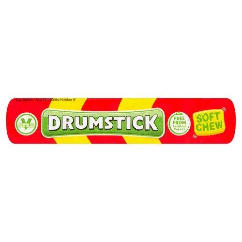 Millions Drumstick Stickpack winzige Kaubonbons - 43g - 4er-Packung von Drumstick