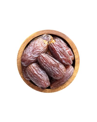 Datteln Medjoul 500g | Garantiert aus Palästina | naturbelassen und unbehandelt | Jumbo Choice | ungesüßt | mit Kern | supersoft | aromatisch süß | Trockenfrüchte von Dry Fruit