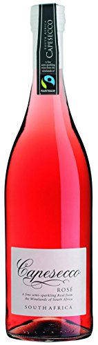 Du Toitskloof - Capesecco Rosé - Südafrikanischer Perlwein - Trocken - 6 Flaschen á 0,75L - Fair Trade von Du Toitskloof