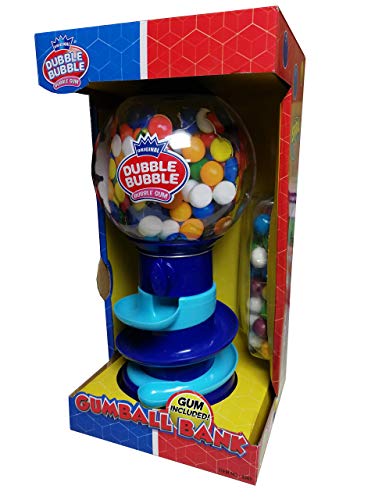 Dubble Bubble Spiral Kaugummiautomat 23cm Kunststoff inkl. 75g Kaugummi von Dubble Bubble