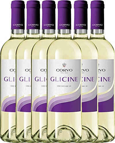 Glicine Bianco Terre Siciliane Duca di Salaparuta Weißwein 6 x 0,75l VINELLO - 6 x Weinpaket inkl. kostenlosem VINELLO.weinausgießer Glicine Bianco Terre Siciliane Duca di Salaparuta Weißwein 6 x 0,75l VINELLO - 6 x Weinpaket inkl. kostenlosem VINELLO.weinausgießer von Duca di Salaparuta